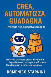 Domenico Starnini - Crea, automatizza, guadagna. Il metodo n8n spiegato semplice (2025)